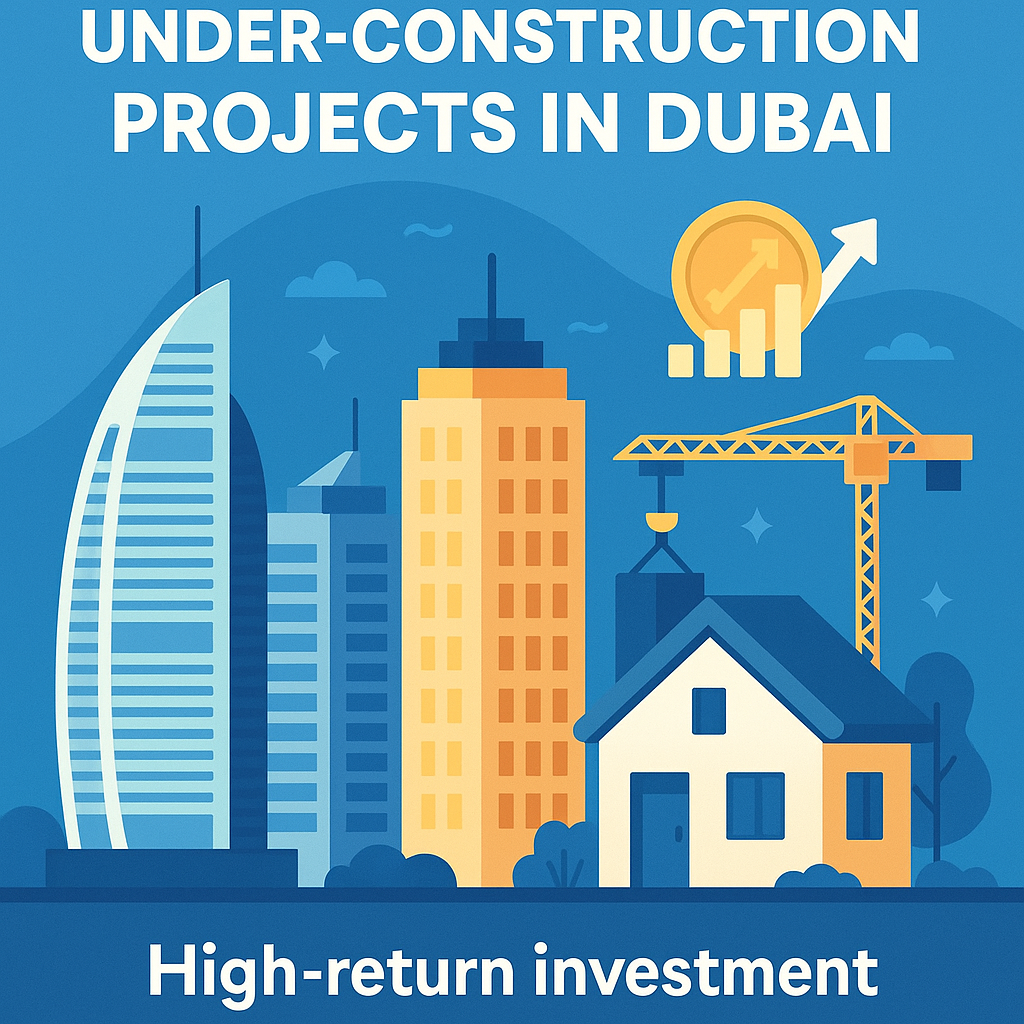 op 5 best Dubai off-plan projects with high ROI potential for property investors