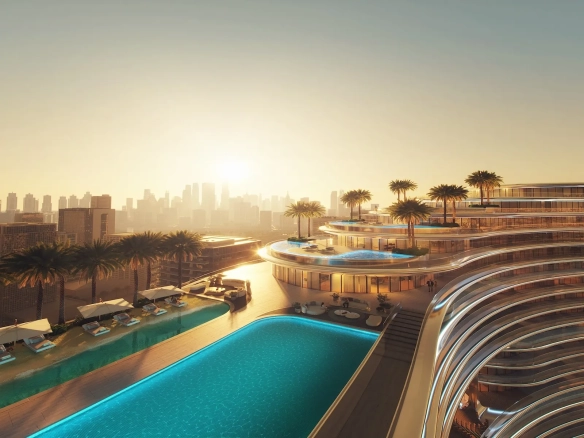 binghatti aquarise apartment business bay dubai luxury real estate