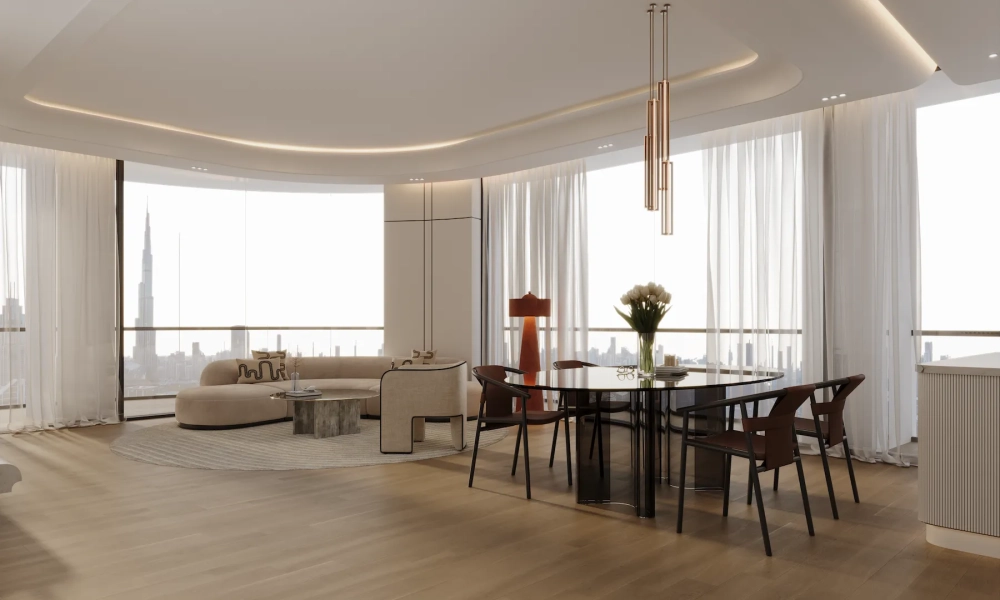 binghatti skyrise apartment business bay dubai artificial beach