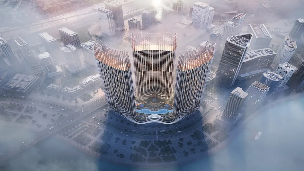 binghatti skyrise apartment business bay dubai artificial beach